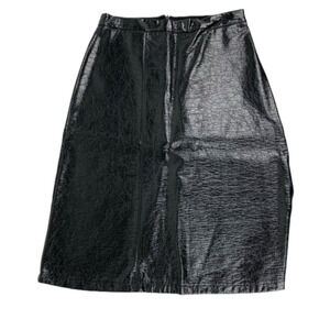 Zara Faux Leather  Skirt NWT size S